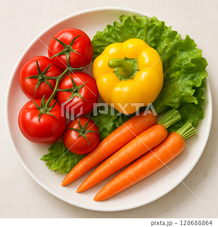 夏野菜の盛り合わせ 128688864