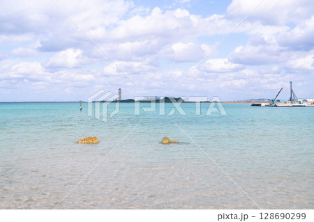 海に抱かれた空港、那覇 海に抱かれた空港、那覇 128690299