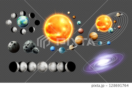 Realistic Scientific Representation of the Solar System Realistic Scientific Representation of the Solar System 128691764