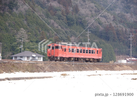 山口線 長門峡付近 キハ40 山口線 長門峡付近 キハ40 128691900
