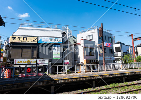 京王線 高幡不動駅の風景 東京都日野市高幡 京王線 高幡不動駅の風景 東京都日野市高幡 128692700