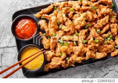 Little Crispy Pork or xiao su rou is a Sichuan...の写真素材 [128693022] - PIXTA