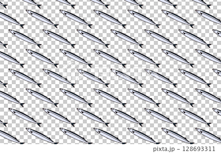 秋刀魚的背景插圖 秋刀魚的背景插圖 128693311