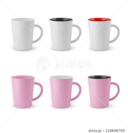 Set of Empty Cups Set of Empty Cups 128696709