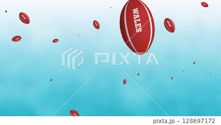 Image of text with globe and network of connections 128697172