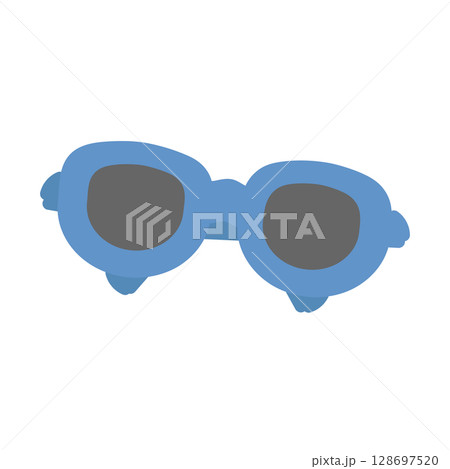 サングラス イラスト サングラス イラスト 128697520