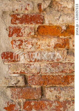 Brick Wall Background 128697818