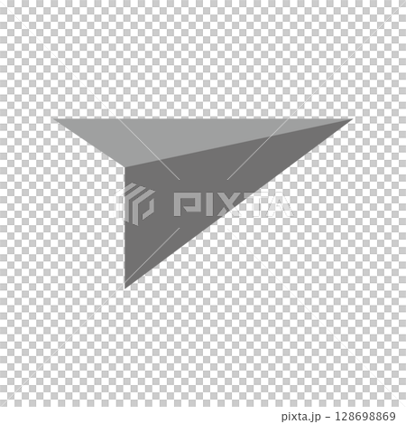 紙飛行機のベクターアイコン_01 128698869