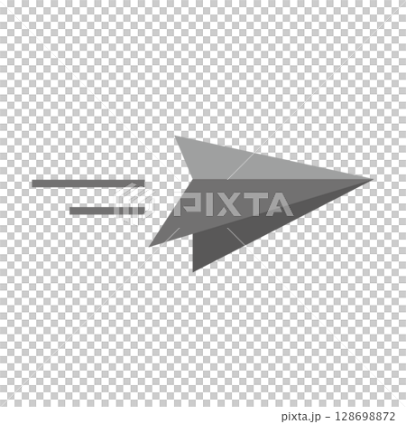 紙飛機向量 icon_03 128698872