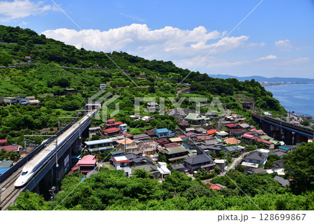 東海道新幹線 小田原-熱海 JR東海 JR西日本 N700A系 のぞみ ひかり こだま 東海道新幹線 小田原-熱海 JR東海 JR西日本 N700A系 のぞみ ひかり こだま 128699867