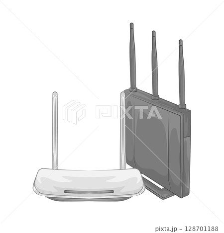 Illustration of Router  128701188