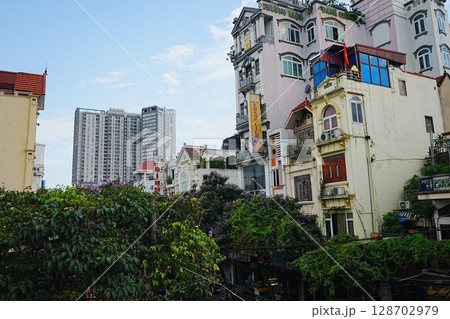 ベトナム ハイフォン 街並み 128702979