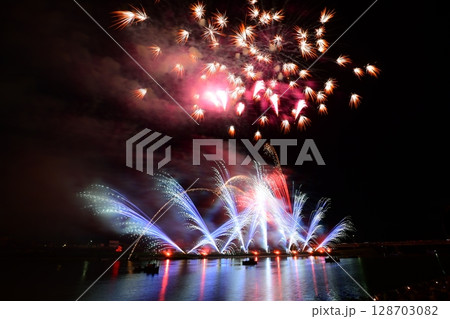 豊橋祇園祭 打上花火 128703082
