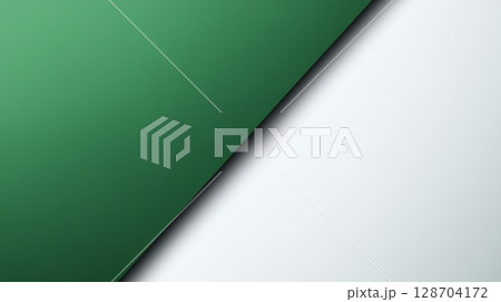 Paper cut layered diagonal with shadow green and white simple pattern background Paper cut layered diagonal with shadow green and white simple pattern background 128704172