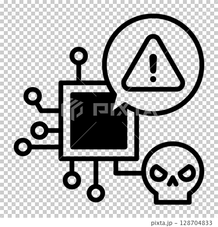 顯示使用人工智慧技術進行詐欺偵測的圖示。 顯示使用人工智慧技術進行詐欺偵測的圖示。 128704833
