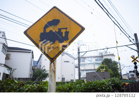 都電サクラトラムの標識 128705112