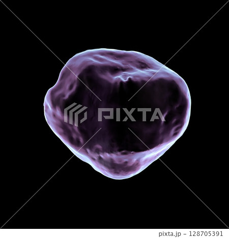 Patella anatomy, 3D illustration 128705391