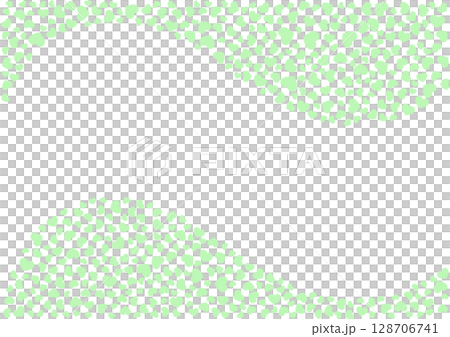 Heart pattern background Green monochrome Heart 128706741