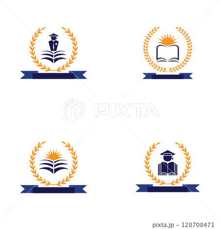 University Education Logo Design Stock Vector University Education Logo Design Stock Vector 128708471