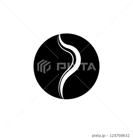 Smoke steam icon logo illustration isolated on white background Aroma vaporize icons. Smells vector line icon hot aroma stink or cooking steam symbols smelling or vapor 128708632
