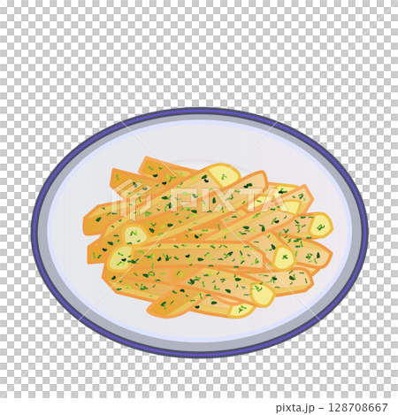 French fries illustration French fries illustration 128708667