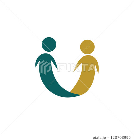 Colorful People and Community Logo Vector 128708996