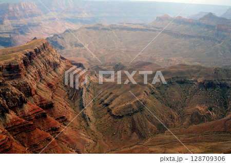 Aerial View Grand Canyon Arizona Aerial View Grand Canyon Arizona 128709306