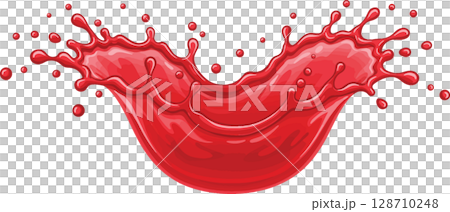 splash of colored paint 128710248