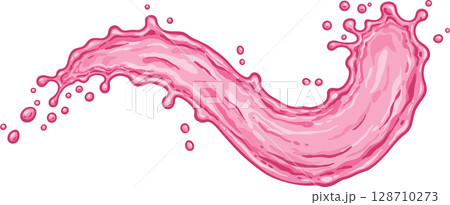 splash of colored paint 128710273