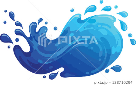 splash of colored paint 128710294