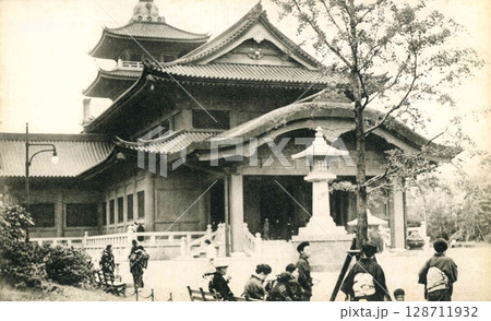 古写真 1932年 東京都慰霊堂(震災記念堂) 古写真 1932年 東京都慰霊堂(震災記念堂) 128711932
