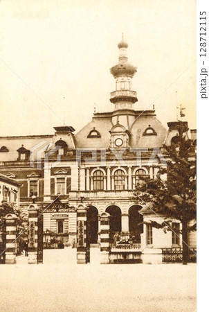 古写真 1932年 東京 丸の内三丁目 東京市役所(東京府庁との合同庁舎) 古写真 1932年 東京 丸の内三丁目 東京市役所(東京府庁との合同庁舎) 128712115