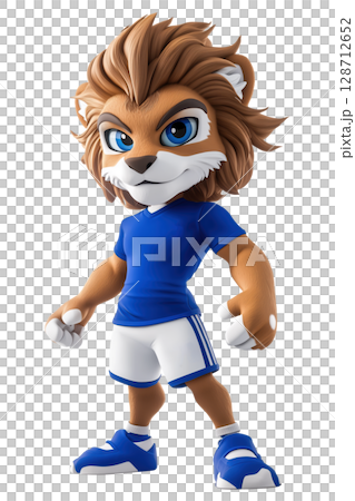 A mascot lion A mascot lion 128712652