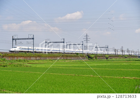 東海道新幹線　新横浜－小田原　JR東海　JR西日本　N700A系　のぞみ　ひかり　こだま 128713633