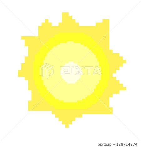 晴れ_ドット絵 128714274