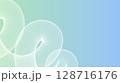 Abstract Circular Lines on a Gradient Backdrop 128716176
