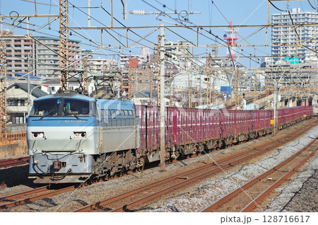 東海道本線　相模貨物　JR貨物　EF66-104（吹田） 128716617