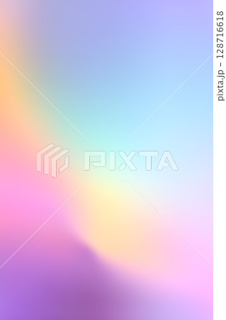 Soft pastel rainbow gradient with smooth blending and clean minimalist aesthetic 128716618