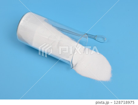 Sodium dodecyl sulfate SDS or sodium lauryl sulfate SLS, sometimes written sodium laurilsulfate. 128718975