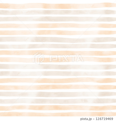 Orange Brown Hand Drawn Stripe Background Pattern Overlay 128719469