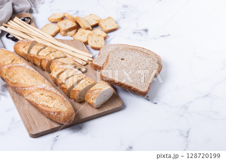 Assortment of Bread Products Assortment of Bread Products 128720199