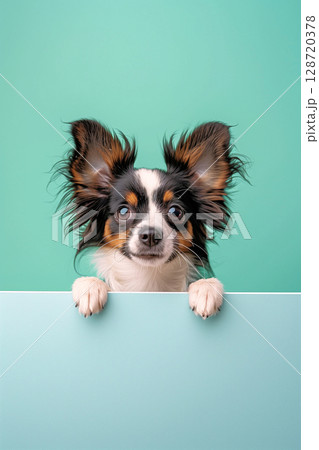 覗くチワワ 128720378