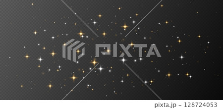 White sparkling stars, shiny particles light effect, transparent flying stardust texture White sparkling stars, shiny particles light effect, transparent flying stardust texture 128724053