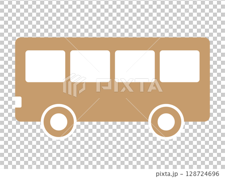 公車圖標(標記) 公車圖標(標記) 128724696