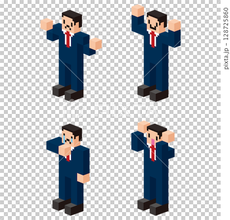 男性会社員③ 男性会社員③ 128725860