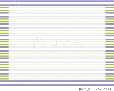 縞模様　フレーム　ホワイトスペース 128726554