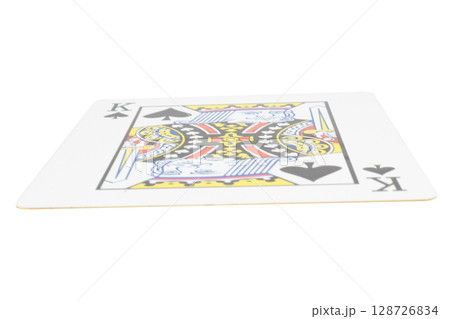 card gambling on white game luck king spades 128726834