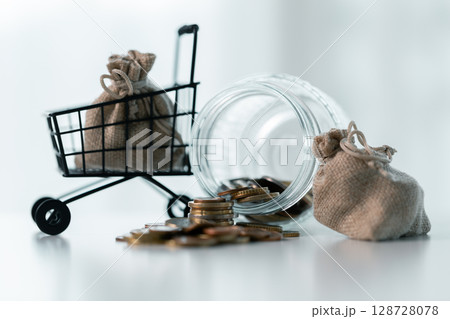 Business save money coin growth concept involves strategic financial management investment loan bank real estate economic development encourage buy income stack investment economy return accountancy Business save money coin growth concept involves strategic financial management investment loan bank real estate economic development encourage buy income stack investment economy return accountancy 128728078
