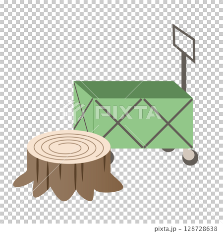 攜帶車子和樹樁套裝 | 非常適合戶外活動 攜帶車子和樹樁套裝 | 非常適合戶外活動 128728638