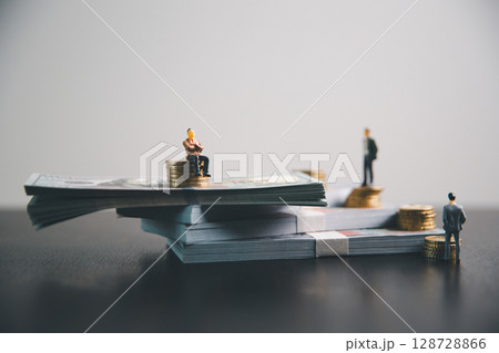 Save invest money in stock coin market, Business growth, financial strategies and banking expertise to income substantial stack of investment capitalize on trade opportunities within economy return. 128728866